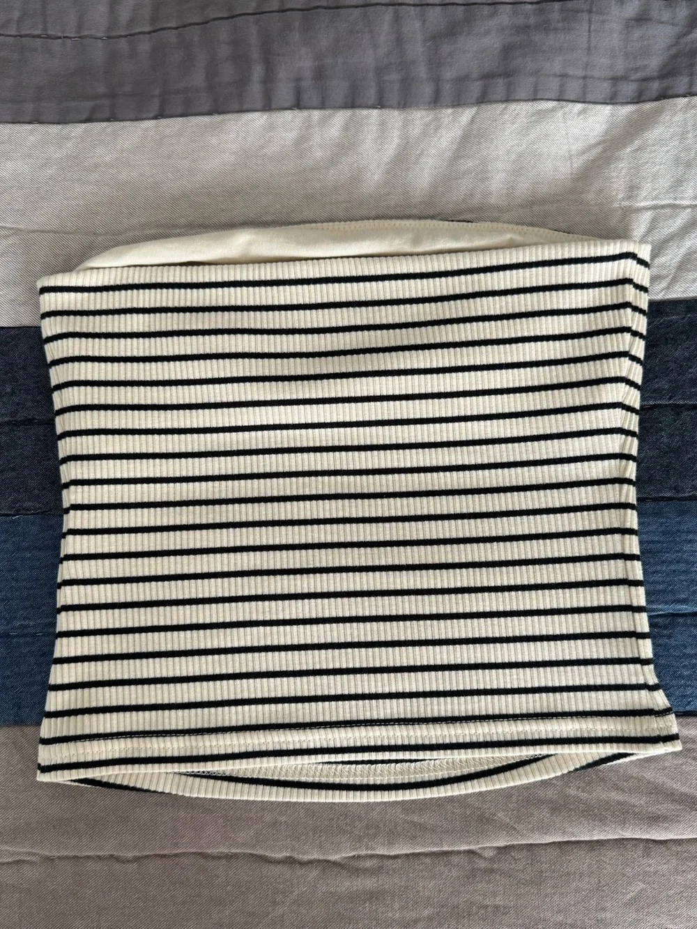 J..Crew Ribbed Tube Top - Picture 3 of 4